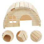 Wooden Hamster Hideout for Small Animals - Chewable Toy