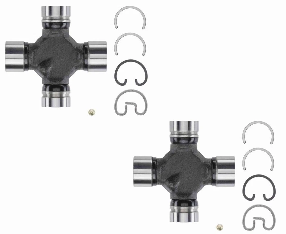 2 kits de juntas universales de eje de transmisión de alta resistencia tracción trasera/4x4 Moog par engrasable Foto 1 de 3