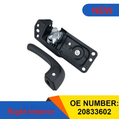 Manija de puerta interior delantera derecha para Chevrolet Silverado 1500 2007-2013 negra+ Foto 1 de 4