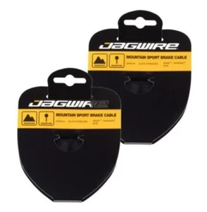 2er-Pack Jagwire Sport Bremszug 1,5x2000 mm glatt Edelstahl SRAM/MTB - Bild 1 von 1