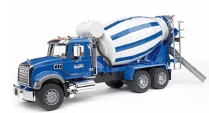 BRUDER, Camion toupie MACK, échelle 1/16, BRU2814 - Foto 1 di 5