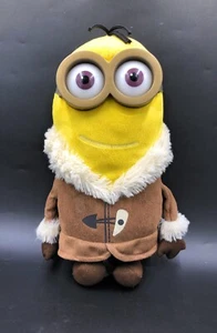 MINIONS ICE VILLAGE ESKIMO BOB MINION 12”(30CM) PLUSH SOFT CUDDLY YELLOW TOY - Picture 1 of 3