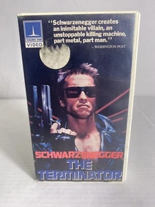 VHS The Terminator 1984 Original First Release Thorn EMI Video Rare. Clamshell. - Picture 1 of 6