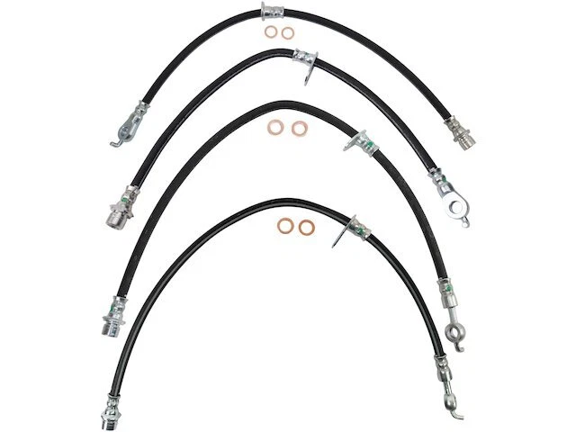 Juego de mangueras de freno delanteras y traseras para Lexus ES350 2007-2012 2008 2009 2010 ZW844MZ Foto 1 de 1