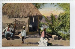 (Gd4465) A Negro Hut, JAMAICA c1910 - Picture 1 of 4
