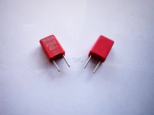 10PCS MKS 02 2200pF WIMA 2.2nF 20% 63V Metallized Polyester Film Capacitor 2.5mm - Picture 1 of 1