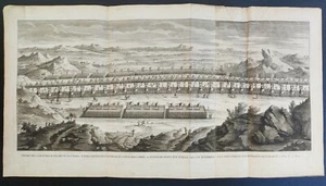 18th C. Engraving Depicting the Battle of Beth Zechariah Maccabee War Elephants - Picture 1 of 1