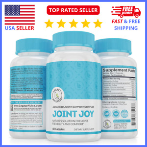 Advanced Joint Support Supplement - Glucosamine, Chondroitin, Boswellia - 60ct