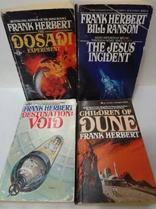 Lot Of 4 Frank Herbert Vintage Paperbacks - Children Of Dune - Others - Bild 1 von 16