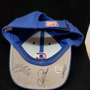 SOMBRERO CHICAGO CUBS FIRMADO POR JODY DAVIS DOS VECES MLB ALL STAR 1981-1988 - Imagen 1 de 6