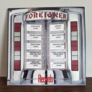 FOREIGNER Records Greatest Hits 1982 12" Vinyl Record LP MINT - Picture 1 of 9