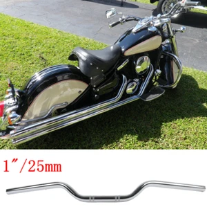 1" Motorcycle Drag Bar Handlebar Bars For Kawasaki VN Vulcan Classic Drifter 800 - Foto 1 di 16