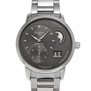 GLASHUTTE ORIGINAL Panomatic Luna 1-90-02-43-32-24 gray WATCH 673275 - Picture 1 of 6