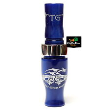 TIM GROUNDS TRIPLE THANG GOOSE CALL ELECTRIC BLUE ACRYLIC SHORT REED