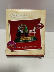 Hallmark 2002 Ornament Der Zauberer von Oz Pferd einer anderen Farbe UNGETESTET - Bild 1 von 8
