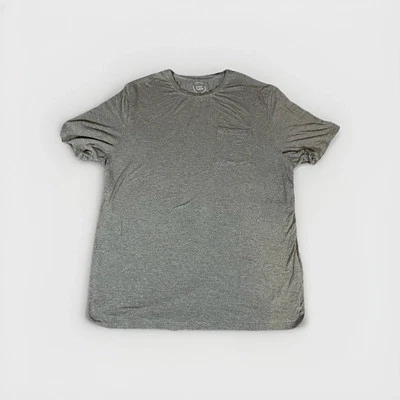 Cozy Earth  Men's Size 2XL Black Bamboo Stretch Short Sleeve Pocket Tee Shirt - Image 1 of 4