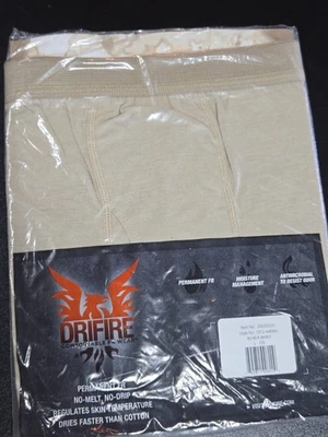 DRIFIRE Boxer Briefs Desert Sand Size Large Military Wear DF2-446BB - Image 1 of 3