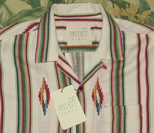 KARDO Southwestern Short Sleeve Button Down Shirt Medium NWT - Picture 1 of 4