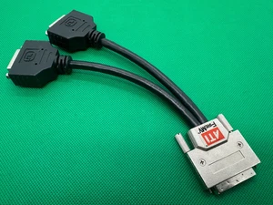 Genuine ATI FireMV 2400 2450 VHDCI Y-Cable 6111020400G GK5928 - Picture 1 of 3