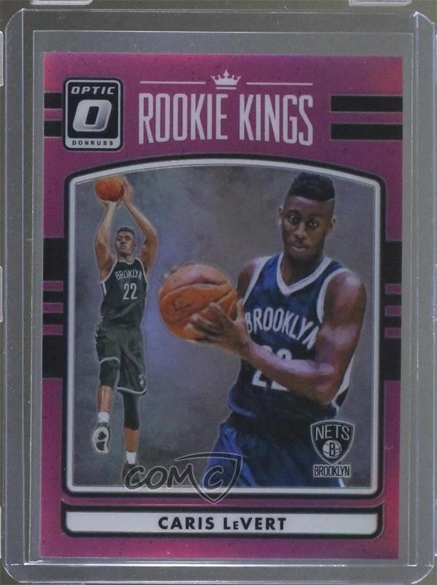 2016-17 Panini Donruss Optic Rookie Kings Pink Prizm /25 Caris LeVert #17 RC - Image 1 of 2