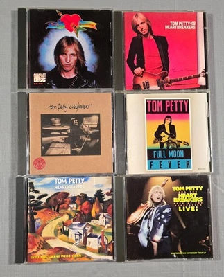 Tom Petty & The Heartbreakers: 6 CD Lot, 1976, Damn Torpedoes, Live! Fever VG T1 Foto 1 de 4