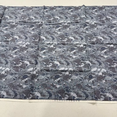 hoffman fabric quilting cotton black fundamentals 43x37 1 yard abstract - Image 1 of 4