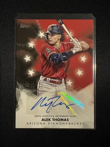 2024 Topps Series 1 Baseball Stars Autographs #BSA-AT Alek Thomas AUTO Arizona - Picture 1 of 2