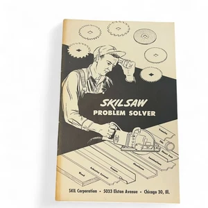 Manual para resolver problemas Skilsaw - Hoja hágalo usted mismo vintage y guía de corte - Imagen 1 de 4