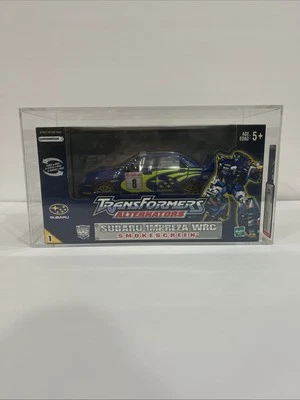 Transformers Alternators Subaru Impreza WRC Smokescreen GRADED - 95 Mint - Image 1 of 3