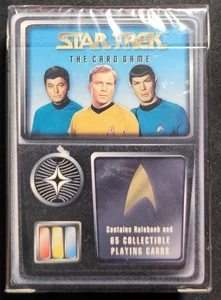 STAR TREK THE CARD GAME CCG BASE SET STARTER DECK *NEW* *SEALED* FLEER - Picture 1 of 2