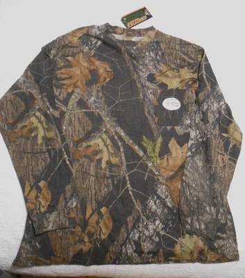 NWT -Mossy Oak Field Staff, Mossy Oak Break-Up Pattern, Long Sleve  XL (46"-48") - Image 1 of 2