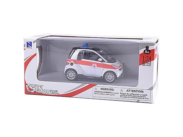 Newray Smart Fortwo Croce Rossa Italiana Scala1:24 71443 - Immagine 1 di 1