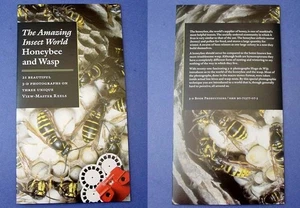 The Amazing Insect World Honeybee & Wasp - 3 View-Master reels Hugo de Wijs NEW - Picture 1 of 6