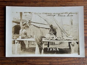 RPPC MESQUAKIE INDIANS SEWING TAMA IOWA EARLY 1900’s - Picture 1 of 6