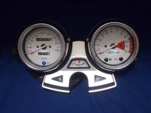 Kawasaki Zephyr 1100 White Speedometer Tachometer Instrument Gauges - Picture 1 of 1