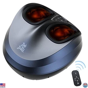 Foot Massager Machine with Heat & Remote, Shiatsu Deep Kneading for Pain Relief - Picture 1 of 6