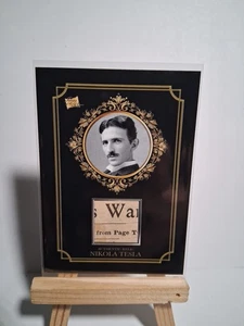Nikola Tesla Relikt Super Bruchstücke der Vergangenheit authentisches historisches Dokument - Bild 1 von 2