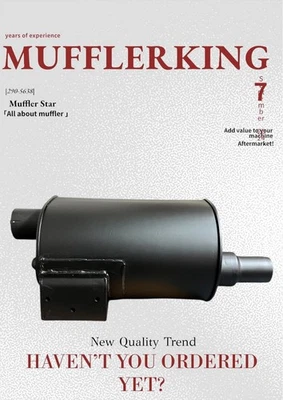 2905638 290-5638 Silenciador de escape D5R D6K D6N Caterpillar compatible calidad OEM Foto 1 de 2