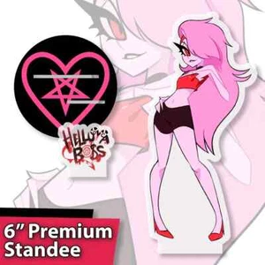 Vivziepop Hazbin Hotel Helluva Boss Pin-Up Human Loona STANDEE Retired (NEW) - Picture 1 of 3