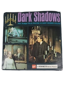 B503 View-Master Dark Shadows Barnabas Collins Vampire Soap Opera Reels Packet - Picture 1 of 4