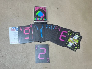 New SEALED RARE Bicycle Playing Cards Deck Radical 1980s 80's - Picture 1 of 3
