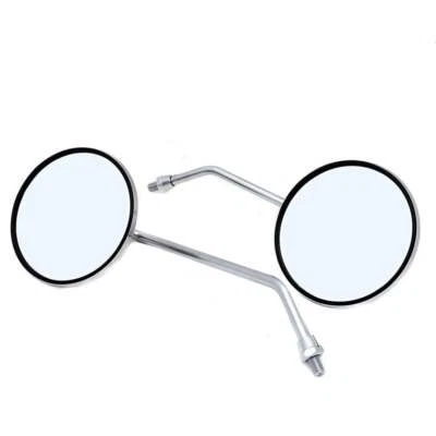 Round Motorcycle Rearview Mirrors For Benelli TNT BMW K1200R R1150GS R1150RT-P - Image 1 of 4