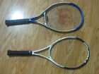 2 pre-owned tennis rackets HEAD SPEED MP & WILSON TITANIUM racket