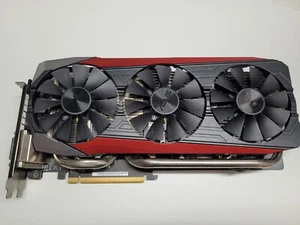 ASUS STRIX AMD Radeon R9 390 (8192 MB), Grafikkarte 8GB - Guter Zustand 1 von 2 - Bild 1 von 7