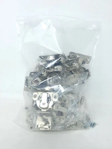 24x Cabinet Door Hardware Compact 2-1/4" Overlay Face Frame Concealed Hinges - Picture 1 of 6