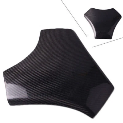 Protector de cubierta de tanque de combustible de fibra de carbono negro para Honda CBR1000RR 2008-2011 Foto 1 de 4