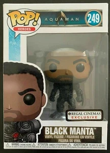 Regal Cinemas Exclusive #249 Funko POP Heroes Aquaman Black Manta Figure - Picture 1 of 3