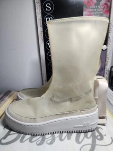 Nike Air Force 1 Sage Hi Lux Rain Boot Sneakers Women's Size 6.5 Phantom - Picture 1 of 5