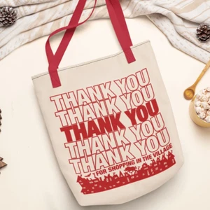 Accio! Magic Delivered Harry Potter Hogsmeade Village Shopping Tote Bag 14" NEW - Picture 1 of 2