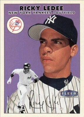 2000 Fleer Tradition Ricky Ledee New York Yankees #38 - Image 1 of 2